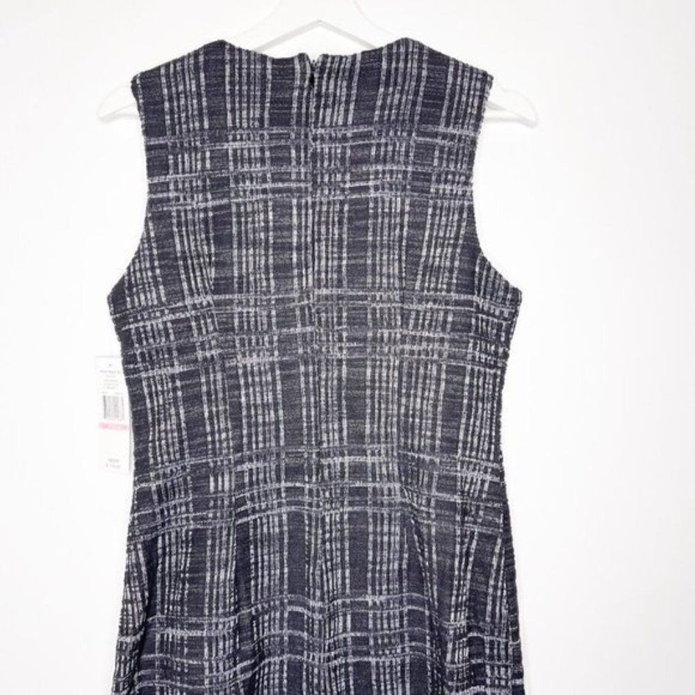 SHARAGANO Knit Printed Sheath Dress - Picture 7 of 7